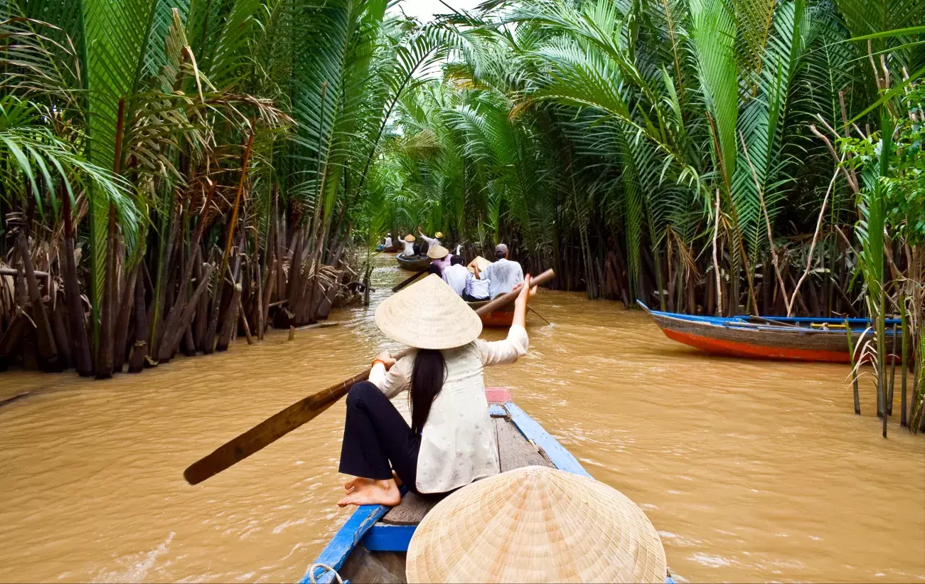 Authentic Encounter: Mekong River Boat Ride