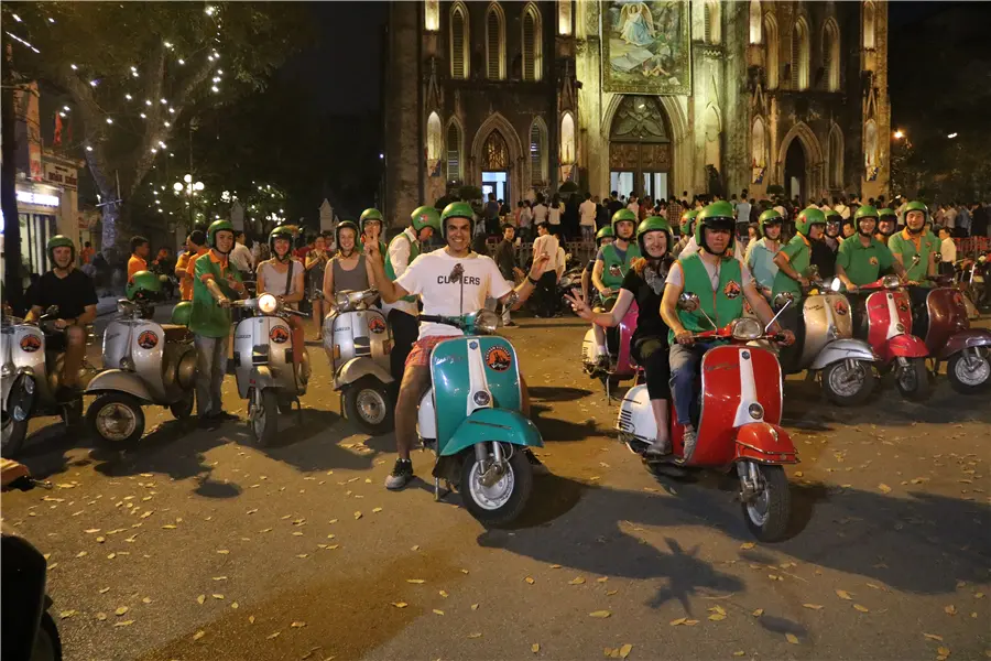 Street food by Vintage Vespa