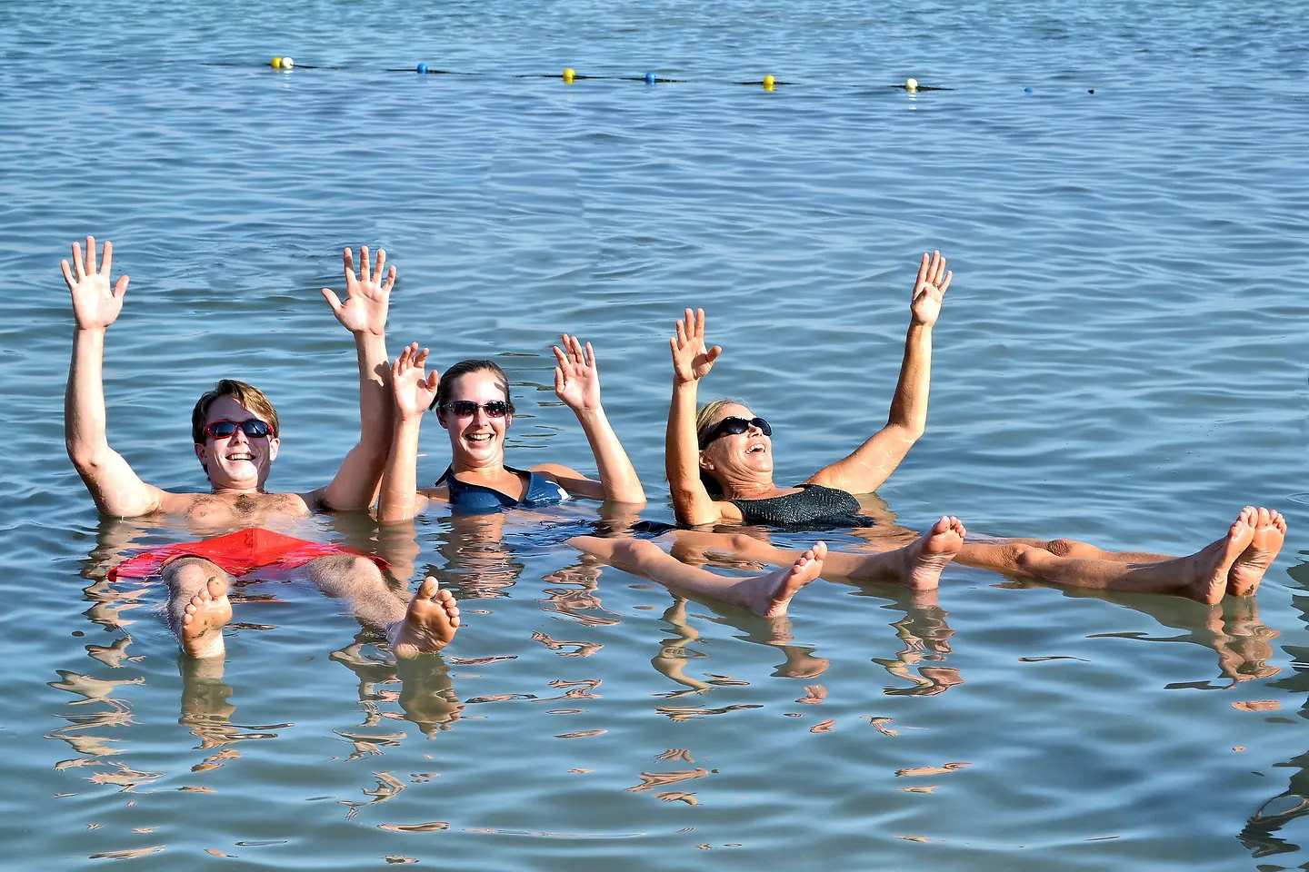 Swim and Float At Dead Sea