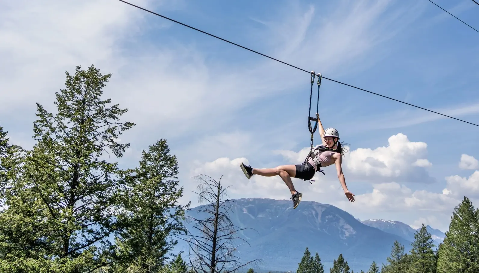 Ziplining