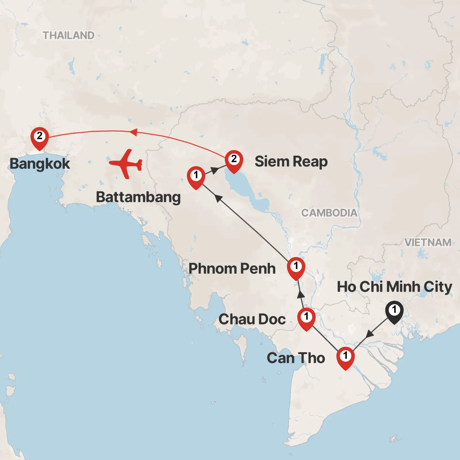 Fantastic Cambodia & Thailand