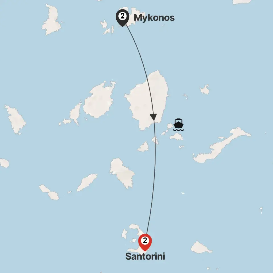 Trip map & itinerary