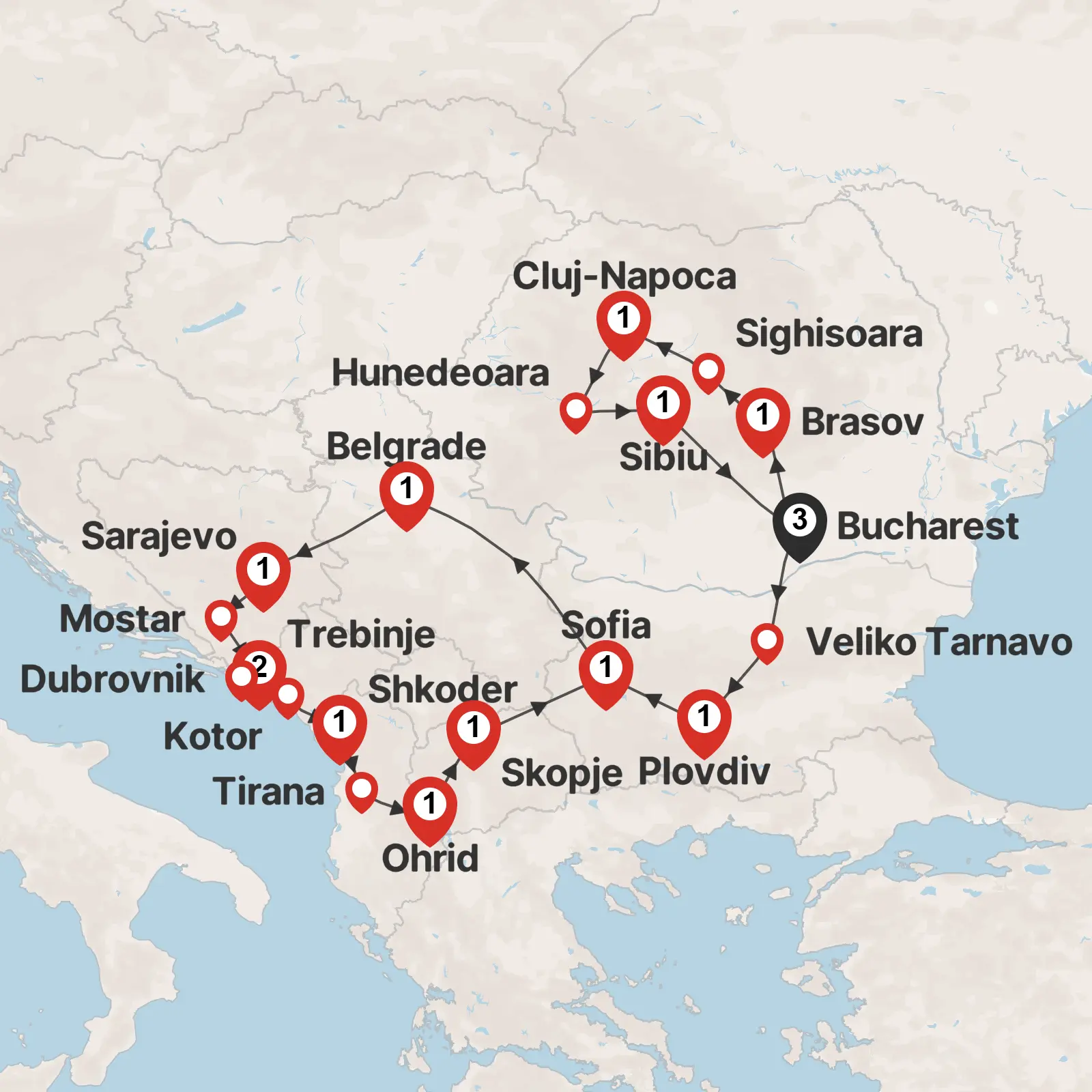 Amazing Balkans and Transylvania
