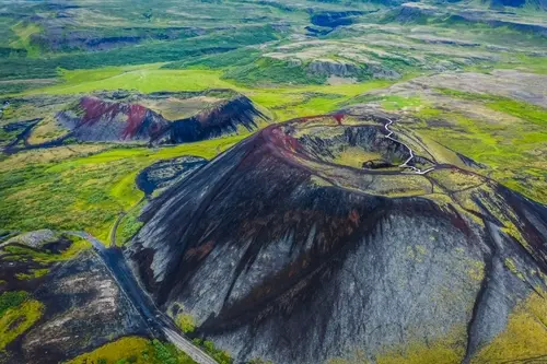 Day 2: Volcano Crater, Seals, Fjords & Mountains, Akureyri