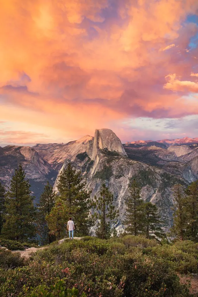 sightseeing in Yosemite National Park