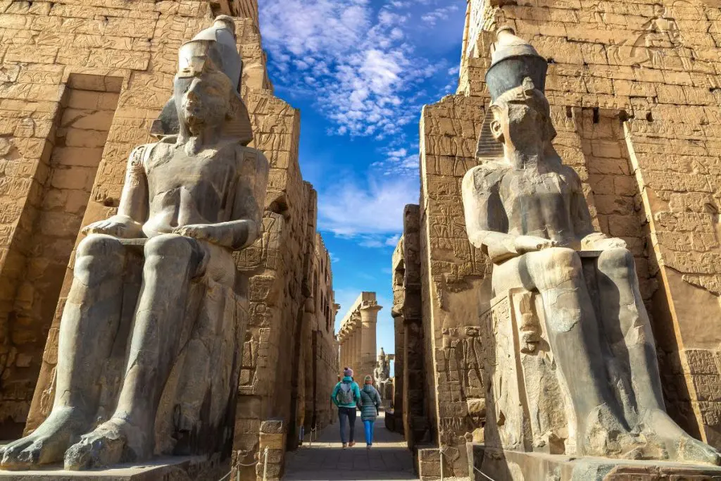 Visiting Luxor Temple