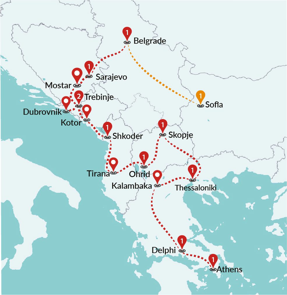 tourhub | Travel Talk Tours | All About Balkans | BLA