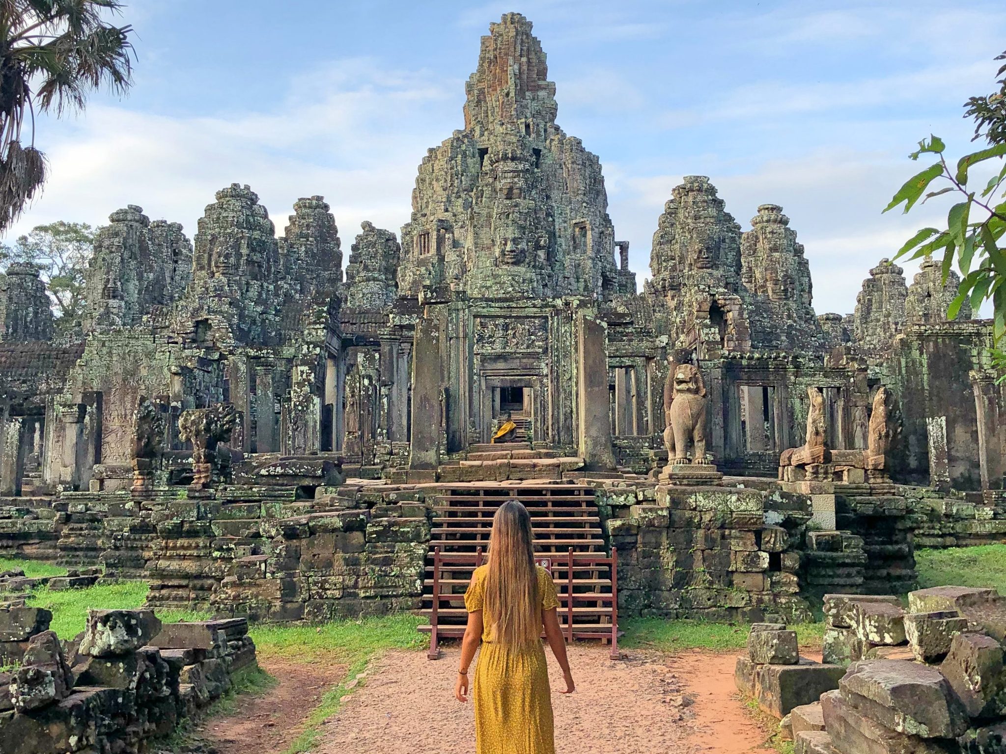 Angkor Wat old temple 