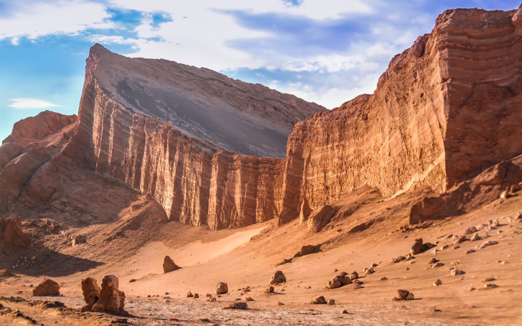 The Atacama Desert isn’t only used to inspire the imagination. It is also used by scientists as a simulator in preparation for real expeditions to Mars.