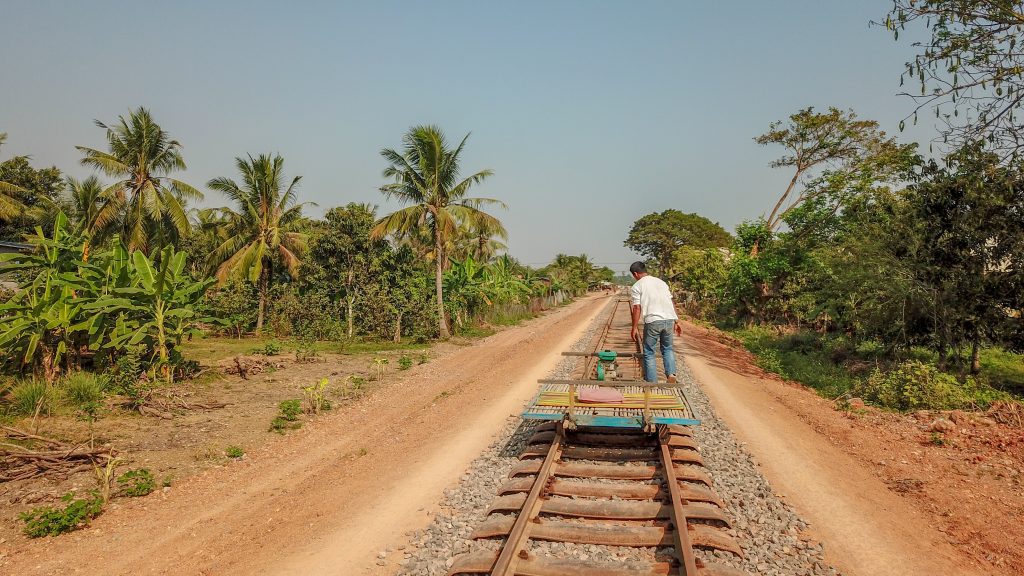 Ride The Bamboo Train in Battambang