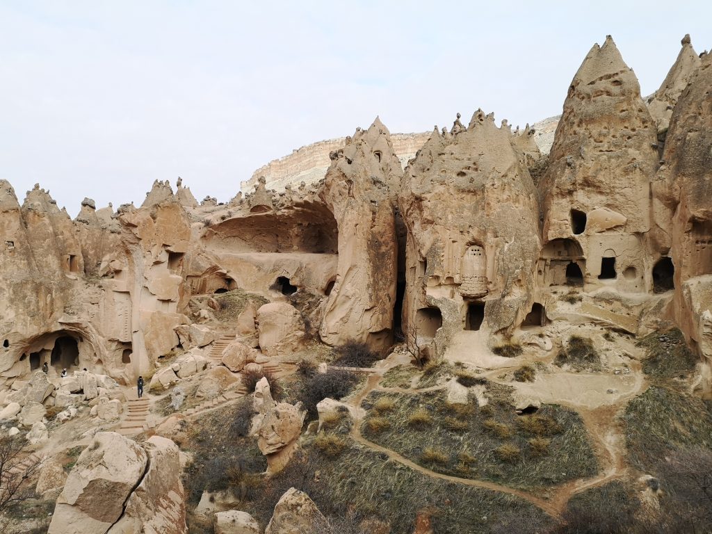 The Ancient Cave City at Zelve