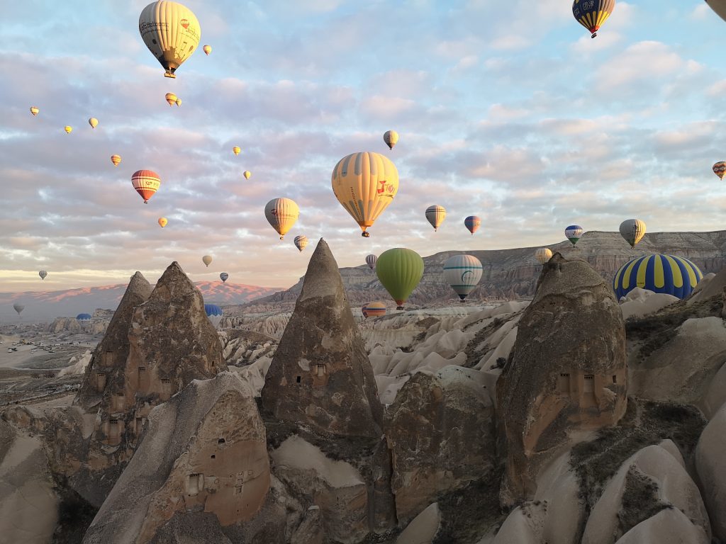 Balloon on Pigeon Valley, Cappadocia