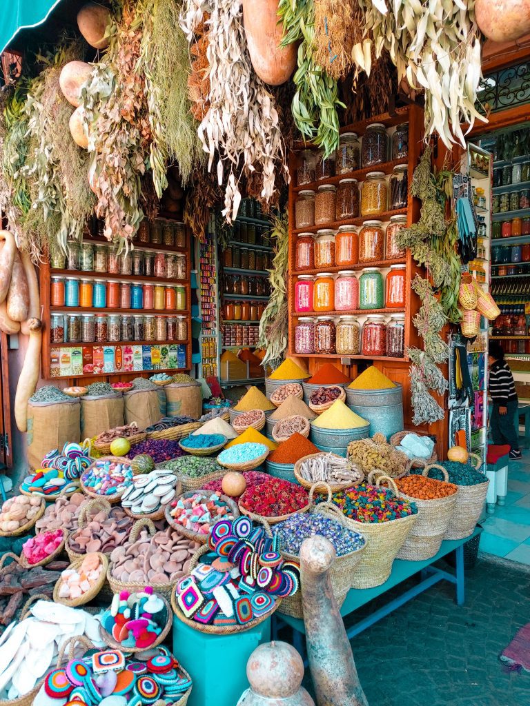 Spices in Marrakech, Morocco