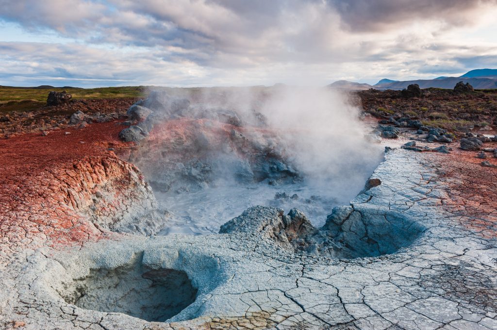 I volcano in Iceland