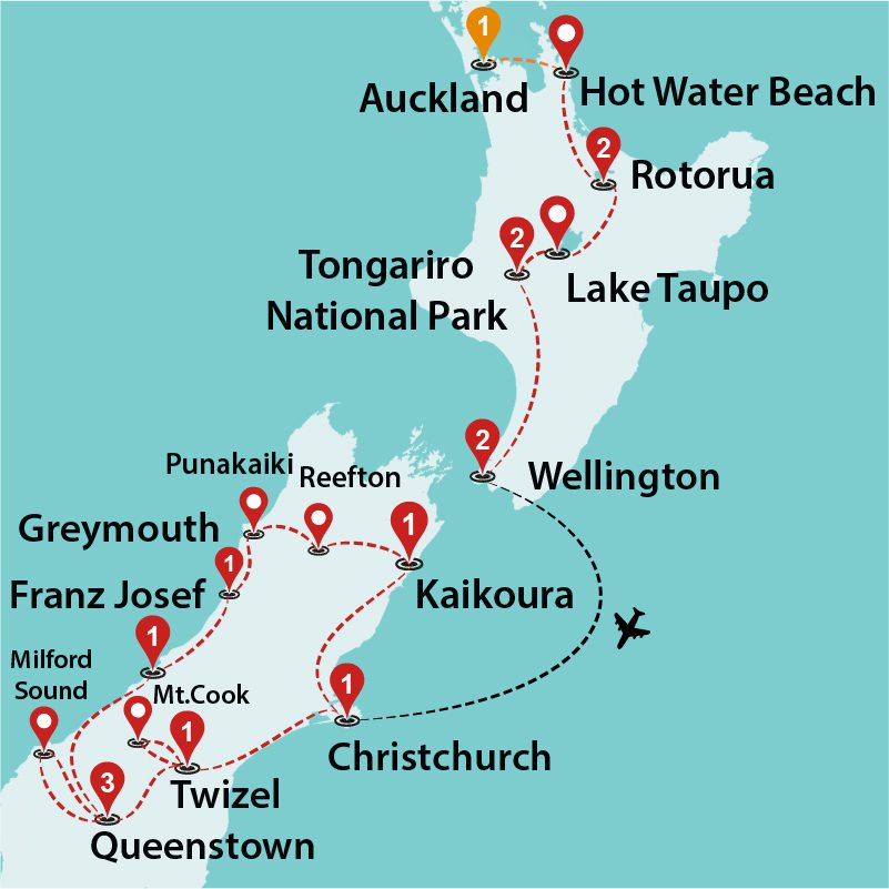 tourhub | Travel Talk Tours | Ultimate New Zealand | ZLD4