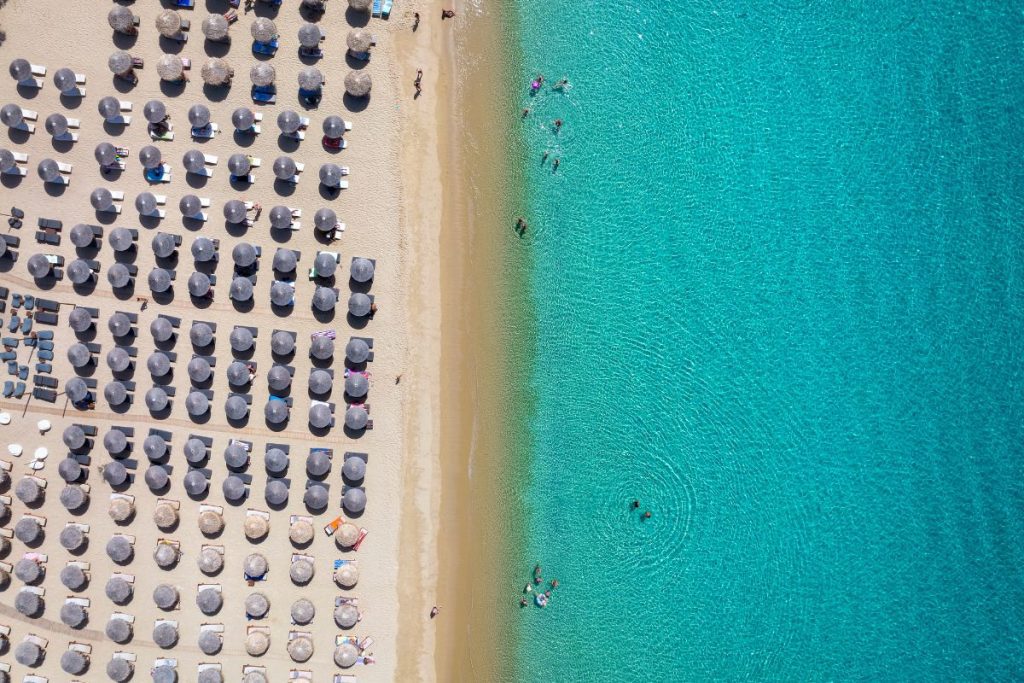 Agios Prokopios Beach, Naxos Greece